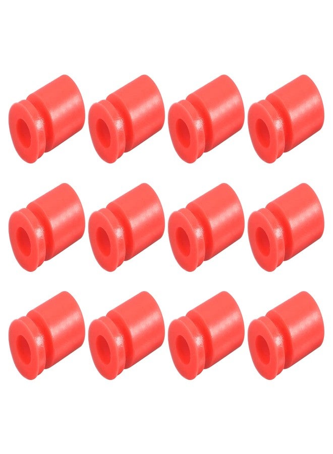 MECCANIXITY RC Anti Vibration Rubber Balls for RC F4 F7 Flight Controller M3x8mm Shock Absorption Balls (Red), Pack of 12 - Image 1
