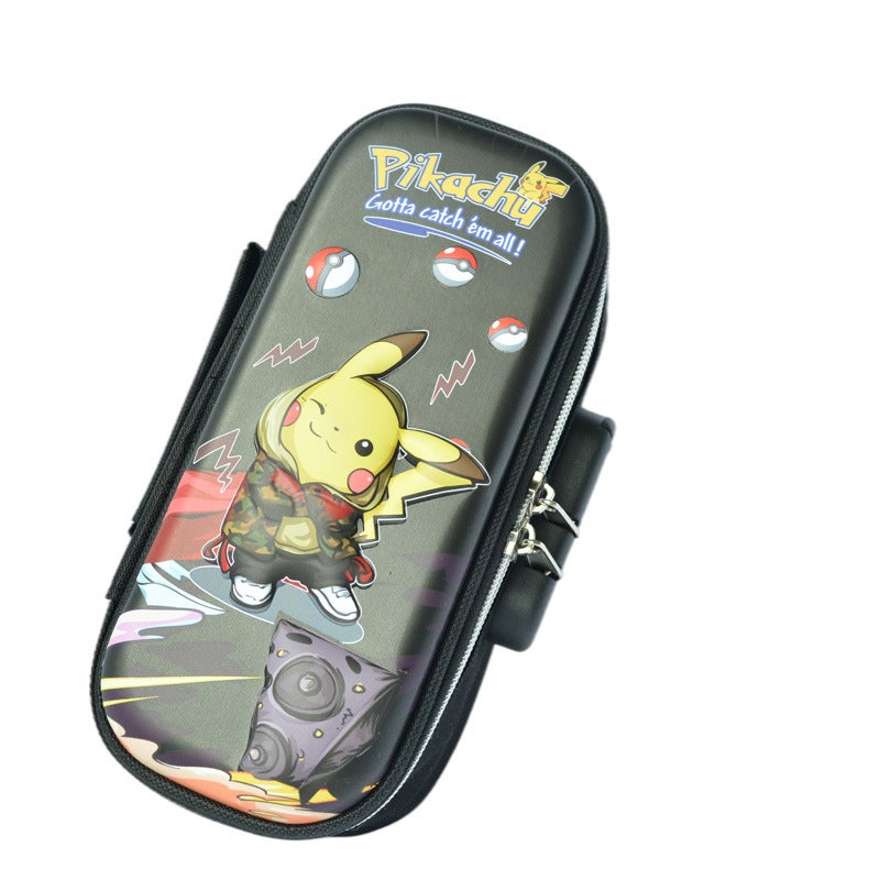 Pikachu Pencil Case 3D Combination Lock Pencil Case Portable Multi-Layer Large Capacity Pencil Case Student Stationery Case Multi-Style - Image 2