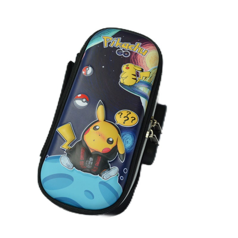 Pikachu Pencil Case 3D Combination Lock Pencil Case Portable Multi-Layer Large Capacity Pencil Case Student Stationery Case Multi-Style - Image 4