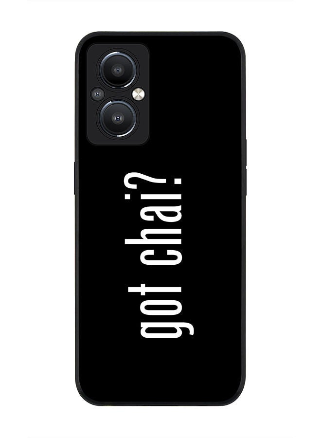 Stylizedd Rugged Black edge case for OnePlus Nord N20 5G Slim fit Soft Case Flexible Rubber Edges Anti Drop TPU Gel Thin Cover - Got Chai - Image 1
