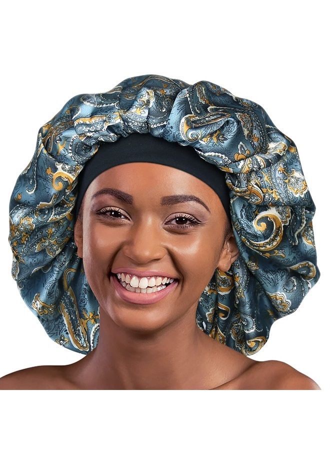 Alnorm Extra Large Sleep Cap for Curly Hair Sleep Gift - Image 1