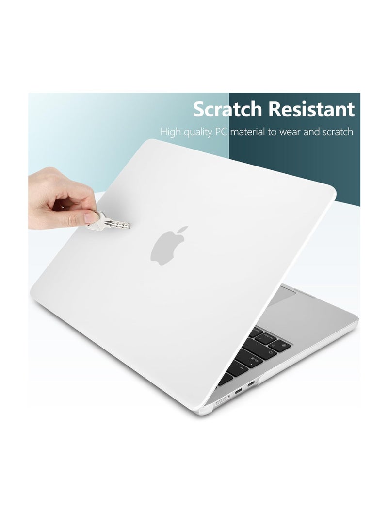 Generic Frosted Matte Hard Shell Cover Compatible with 2025--2022 MacBook Air 13 inch M4 A3240/M3 A3113/ M2 A2681  - Image 1
