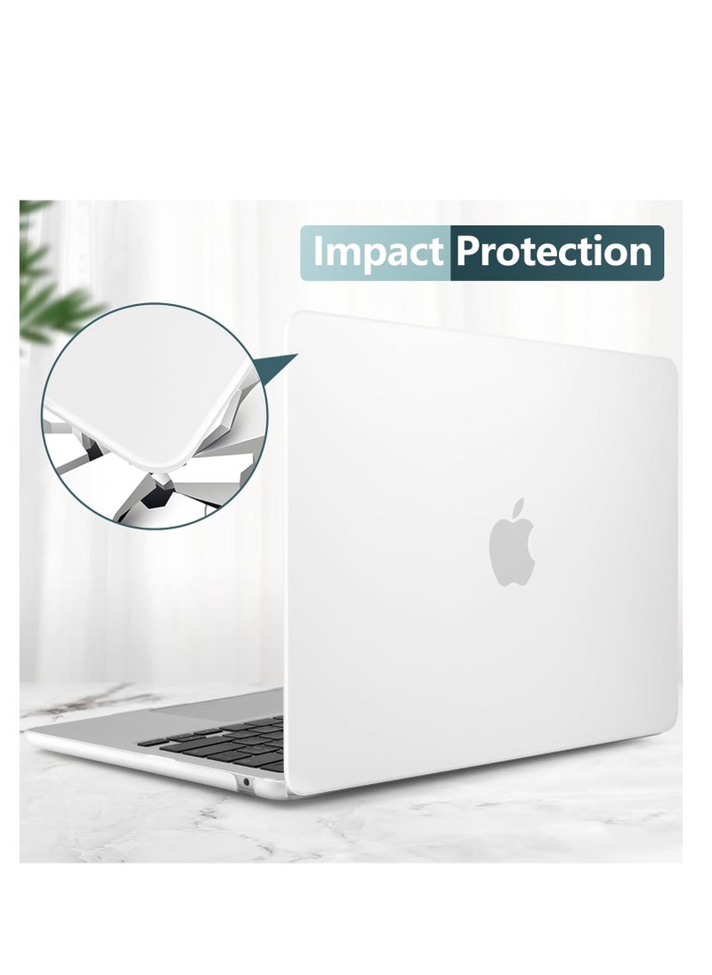 Generic Frosted Matte Hard Shell Cover Compatible with 2025--2022 MacBook Air 13 inch M4 A3240/M3 A3113/ M2 A2681  - Image 2