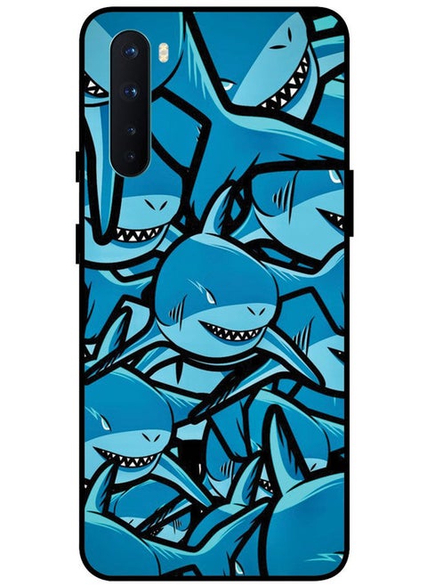 Protective Case Cover For OnePlus Nord Smart Series Printed Protective Case Cover for OnePlus Nord Shark