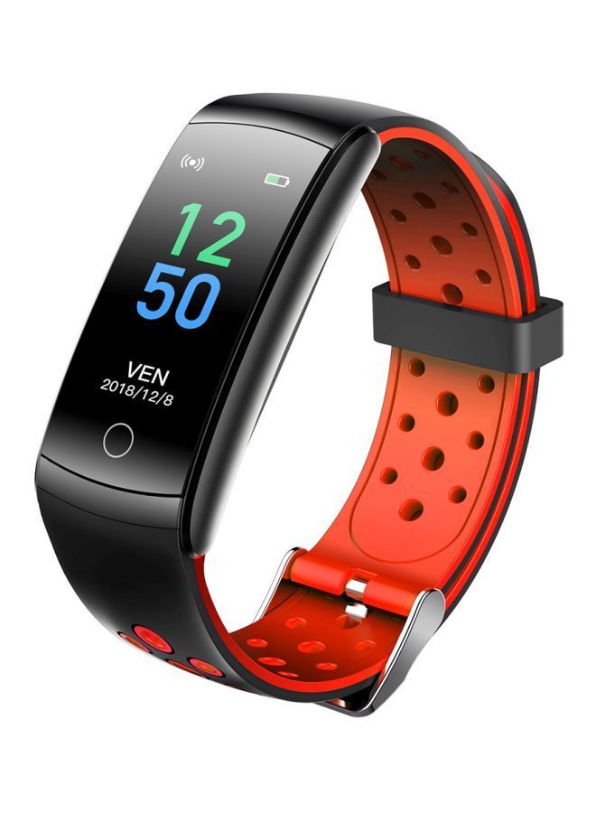 NIBEMINENT Q8L Bluetooth Fitness Tracker Red/Black - Image 1