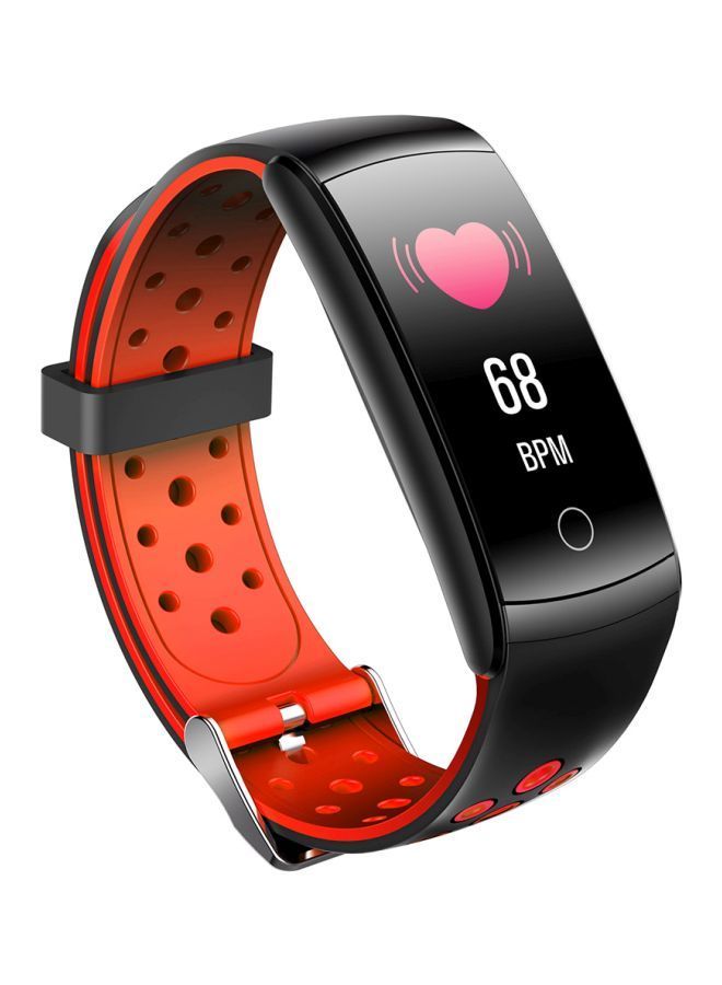 NIBEMINENT Q8L Bluetooth Fitness Tracker Red/Black - Image 2