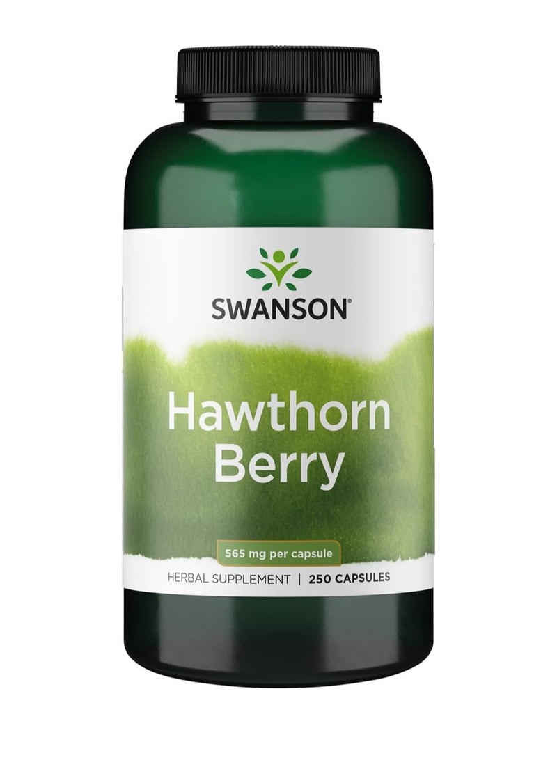 SWANSON Hawthorn Berry - Antioxidant, Circulation 250 Caps