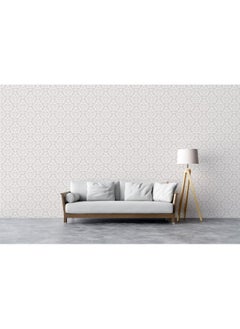 Home Gallery Classic Texture Fabric Wallpaper Covers An Area ​​Up To 4.2Mx3M With Adhesive  And Smoothing Tool  - Image 3