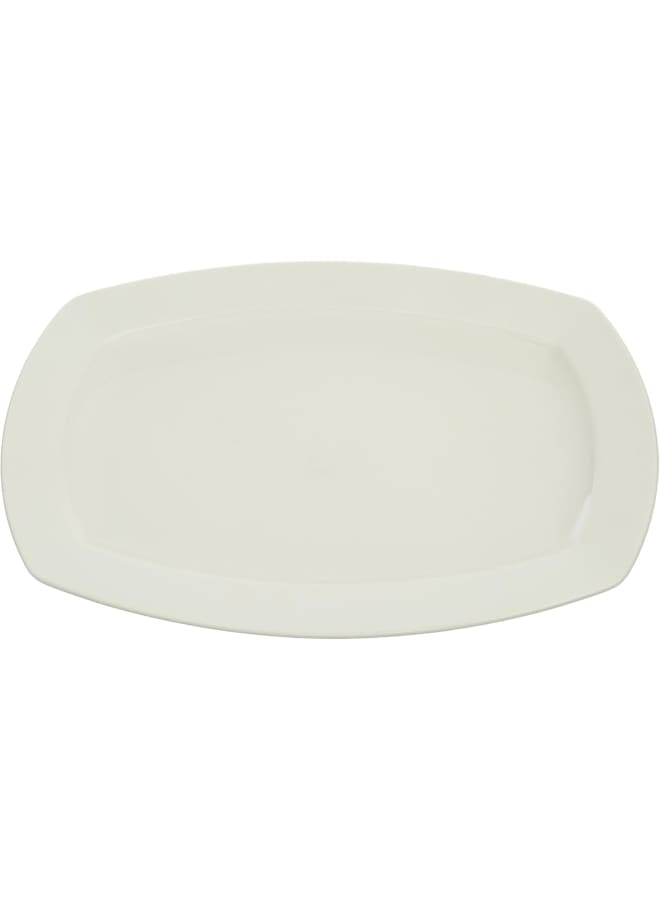 Rosa By Fathy Mahmoud 33 Piece Docorted Porcelain Square Dinner Set - Image 3