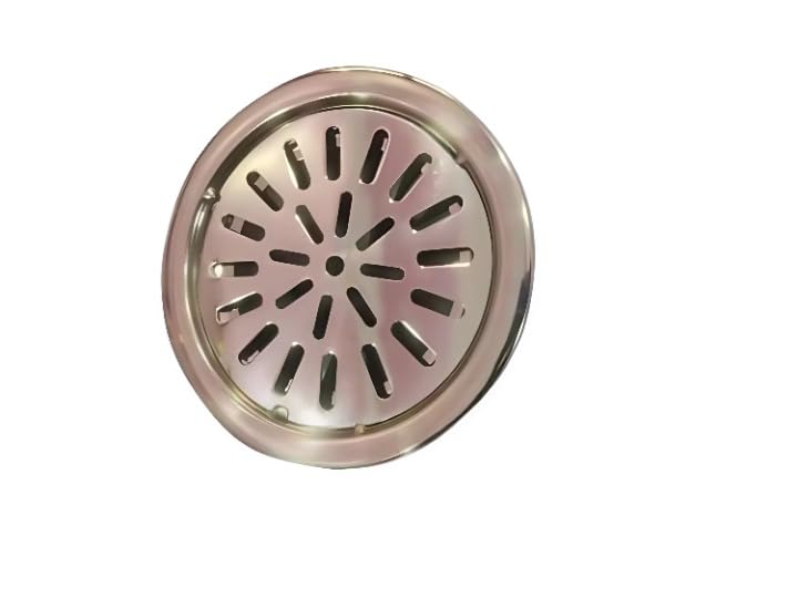 Endoware Round Perforated Drain Basket Stainless Steel MultiPurpose Drain Protector for Home Use - Image 2