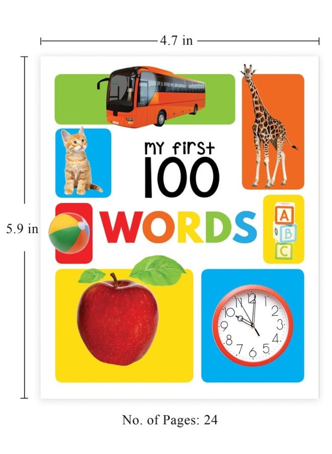 كتب وندر هاوس: كتابي الأول 100 كلمة مع غلاف مبطن - Image 3