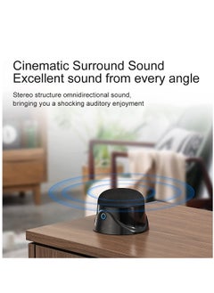 Generic 1 PCS Portable Magnetic Small Bluetooth Speaker, 5W Stereo Sound, Deep Bass, 9H Playtime, TWS Pairing Speaker for Home, Outdoor Travel, Golf Carts, Support for iPhone 12/13/14  - Image 5