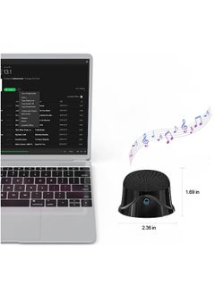 Generic 1 PCS Portable Magnetic Small Bluetooth Speaker, 5W Stereo Sound, Deep Bass, 9H Playtime, TWS Pairing Speaker for Home, Outdoor Travel, Golf Carts, Support for iPhone 12/13/14  - Image 2