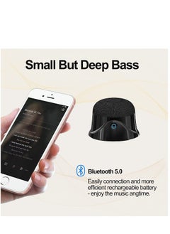 Generic 1 PCS Portable Magnetic Small Bluetooth Speaker, 5W Stereo Sound, Deep Bass, 9H Playtime, TWS Pairing Speaker for Home, Outdoor Travel, Golf Carts, Support for iPhone 12/13/14  - Image 4
