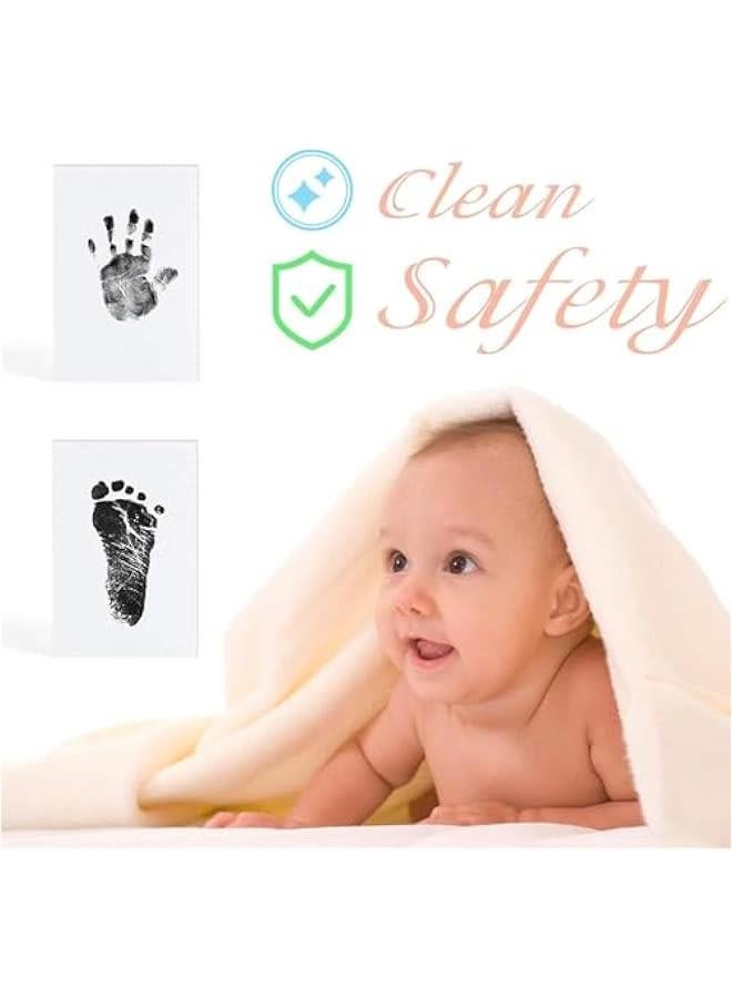 هوكور HOOKOR Baby Handprint and Footprint Kit, Clean Touch Ink Pad with 4 Ink Pads and 8 Imprint Cards Inkless Print Kit for Family Keepsake, Pet Paw Print Kit for Newborn, Kids,Toddler and Pet - Image 3