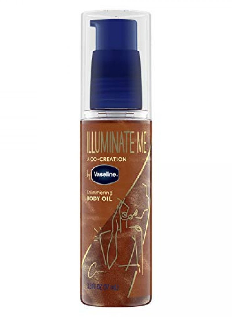 فازلين زيت الجسم اللامع 97 مل - Image 1