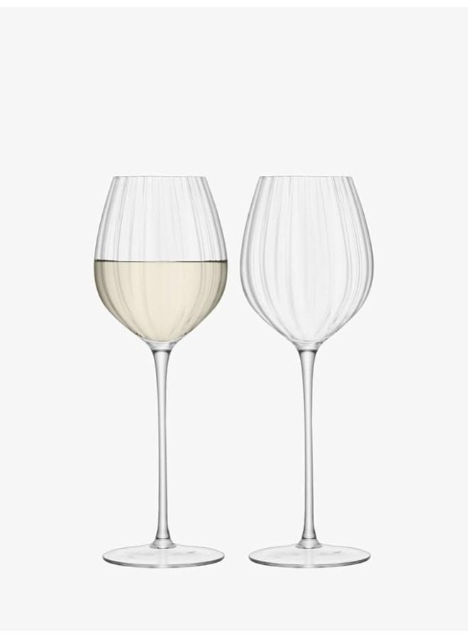 LSA white wine glasses set of 4 (325ml). Elegant Polish craftsmanship, durable, stylish design perfect for dining, gifting & entertaining - Image 4