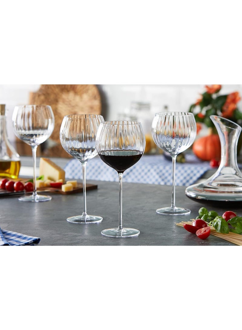LSA white wine glasses set of 4 (325ml). Elegant Polish craftsmanship, durable, stylish design perfect for dining, gifting & entertaining - Image 3