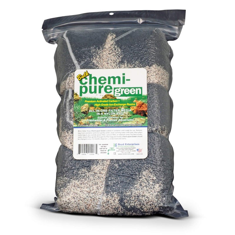 Boyd Enterprises CPGNB05 ChemiPure Green Bulk Aquarium Filtration 5 oz