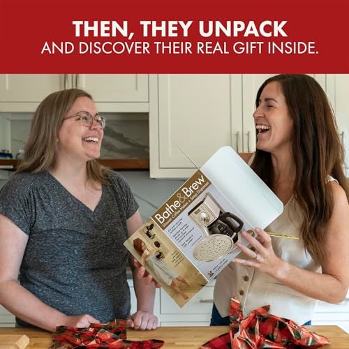 Prank Pack Prank-O Bathe & Brew – Funniest Prank Gift Box | Hilarious Empty Gag Gift for White Elephant & Christmas 2025 | Funny Gift Box for Coworkers, Friends & Men Who Have Everything, As Seen on Shark Tank - Image 4