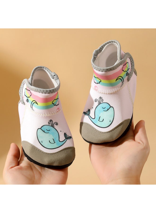 Children's Beach Shoes, Quick-drying Water Park Water Shoes, Baby Sandals, Non-slip Outdoor Quick-drying Mid-top Beach Shoes And Socks