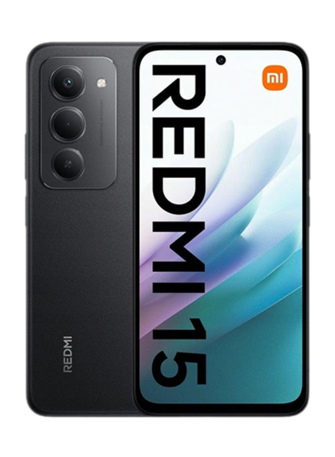 Xiaomi Redmi 15 4G Midnight Black Dual SIM 8GB RAM 256GB - Global