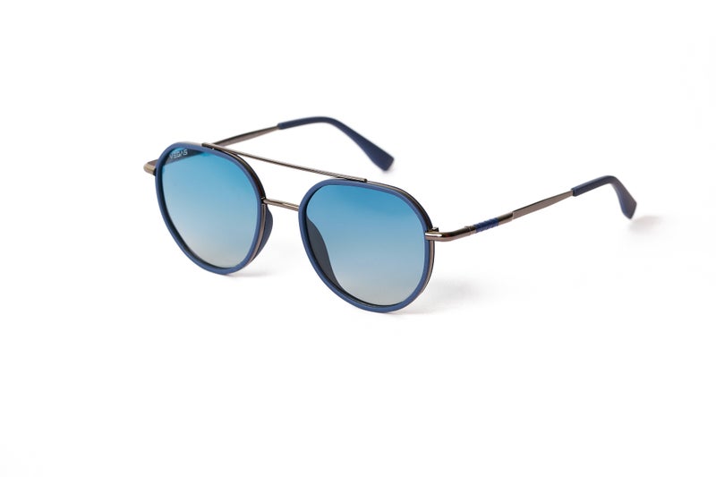VEGAS Full Rim Round Men Sunglasses S-M-A-KST2339 C5 - Image 3