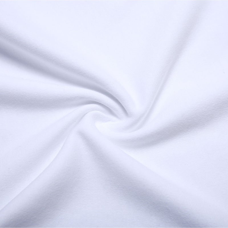 ROMPERINBOX White Onsies Baby Boy Girl Newborn Long Sleeve Unisex Infant Cotton Basic Bodysuits 1 Pack 0-24 Months(12-18 months, White long sleeve) - Image 4