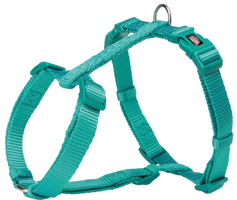 Premium Dog H-Harness (S–M: 42–60 cm/15 mm, Ocean)