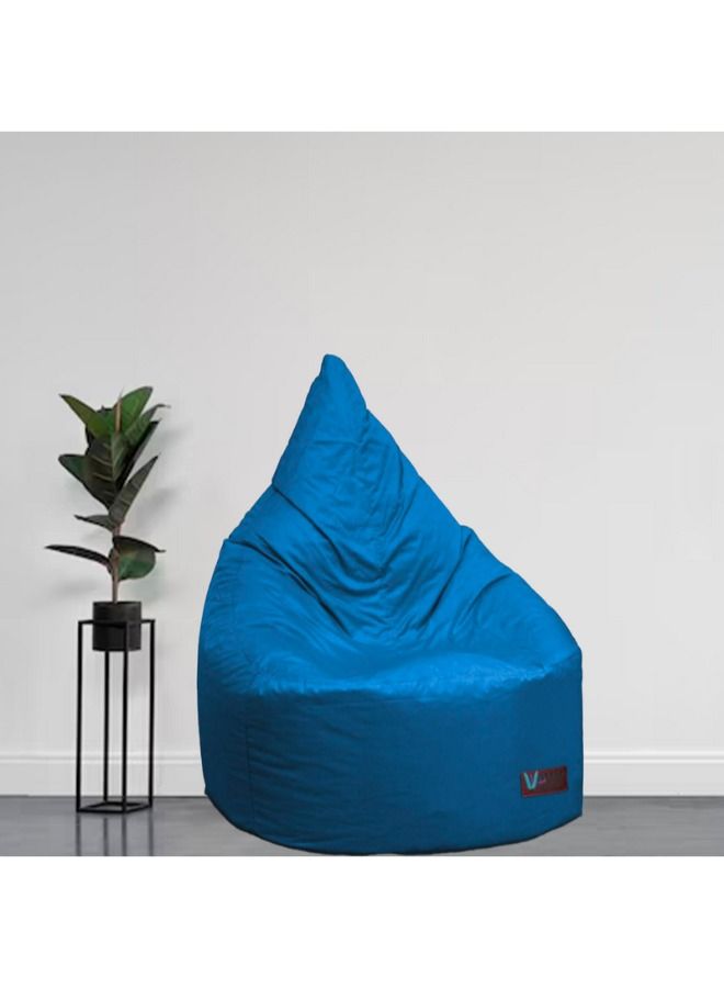 WAVY Light Blue Torpedo Bean Bag - Waterproof - Image 2