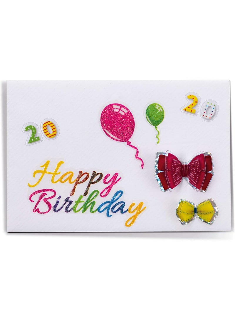 Herma 3D Bow Wall Stickers and Notebooks - Creative and Tear-Resistant Decorative Sticker Set - Image 5