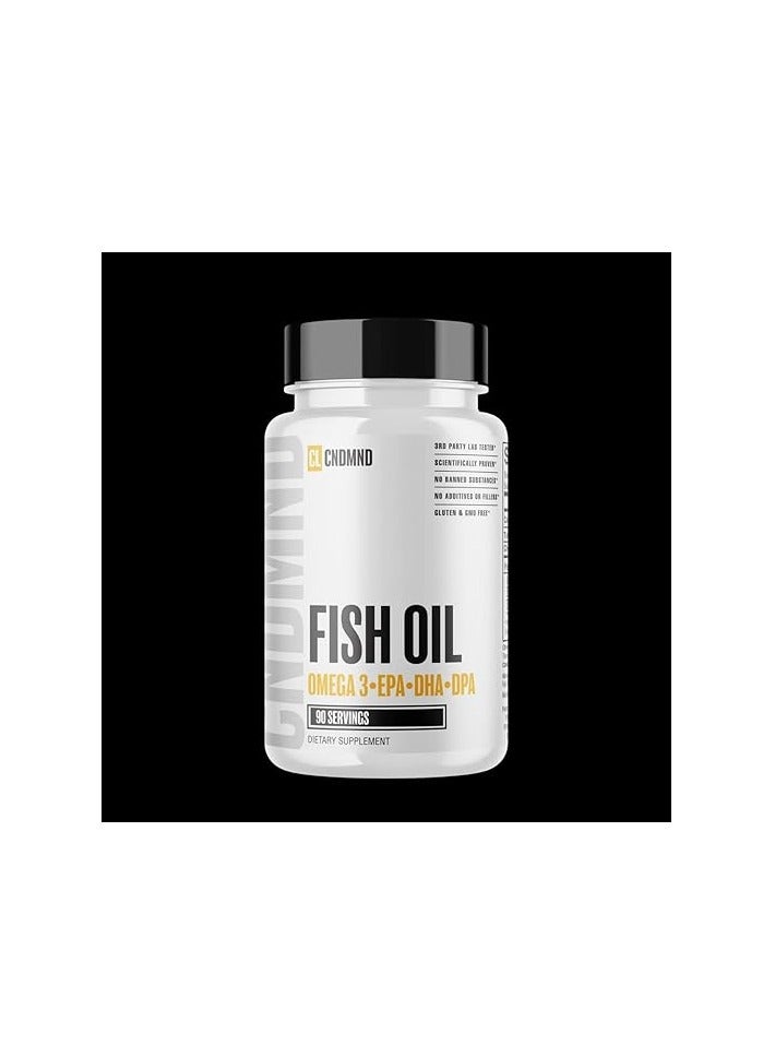 Condemned Laboratoriez Condemned Fish Oil Capsules 90 servings