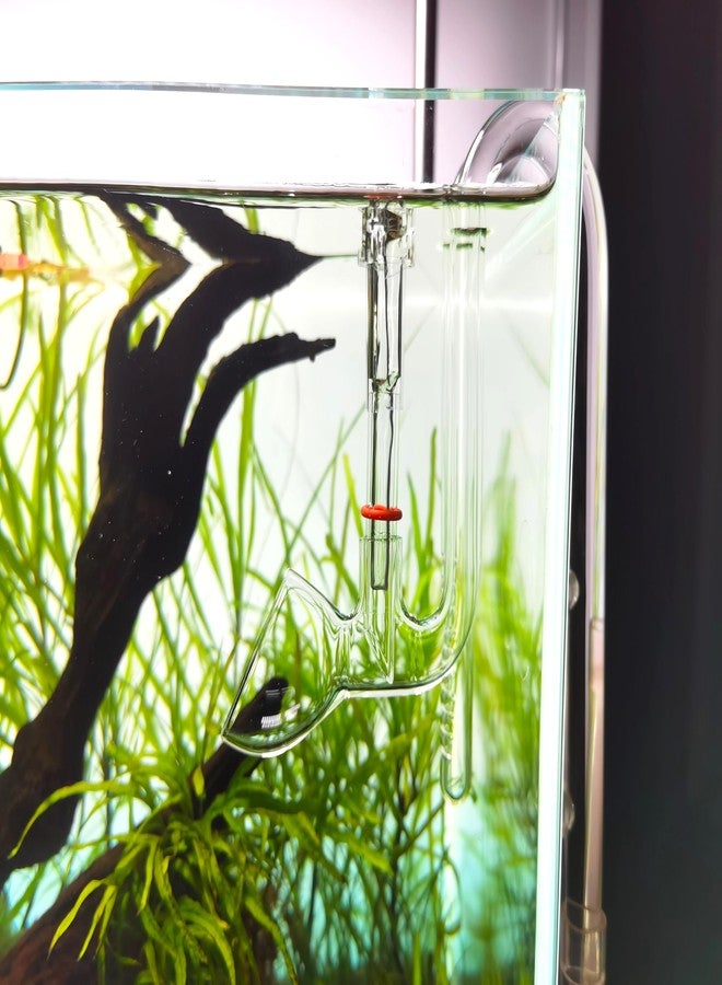 JARDLI Mini Skimmer Lily Pipe Outflow and Inflow Kit for Nano Planted Tanks (10mm for 3/8'' i.d. (9/12mm) tubing) - Image 3