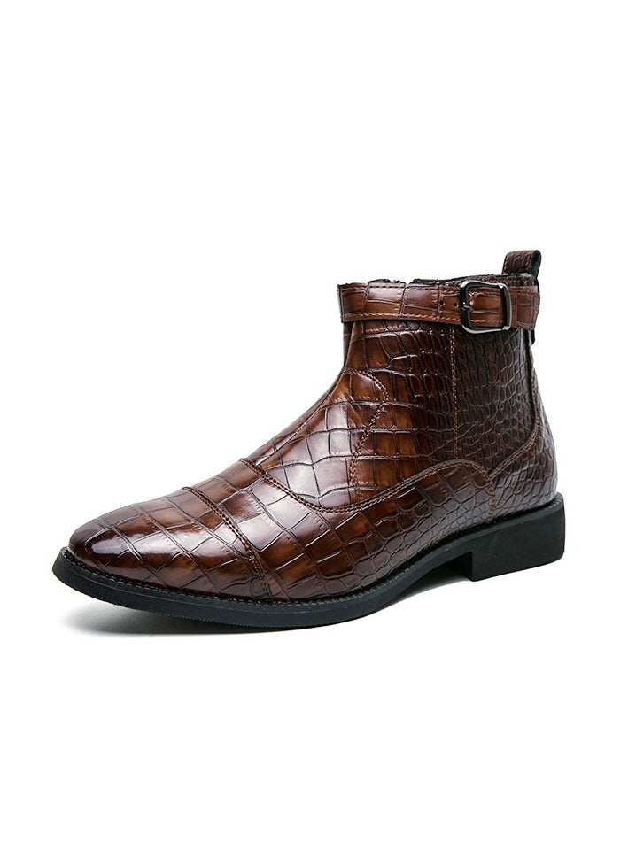 Shougu New Men's Business Leather Shoes  - Image 1