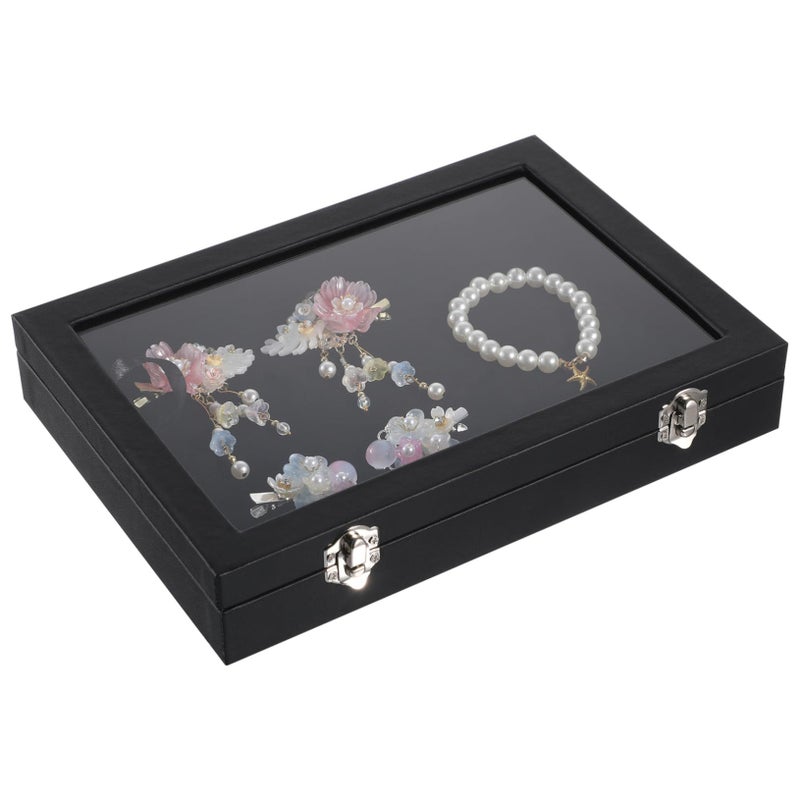 Gray Pin Display Case Transparent Storage Box For Brooches Medals Badges Jewelry Souvenirs Keepsakes - Image 2