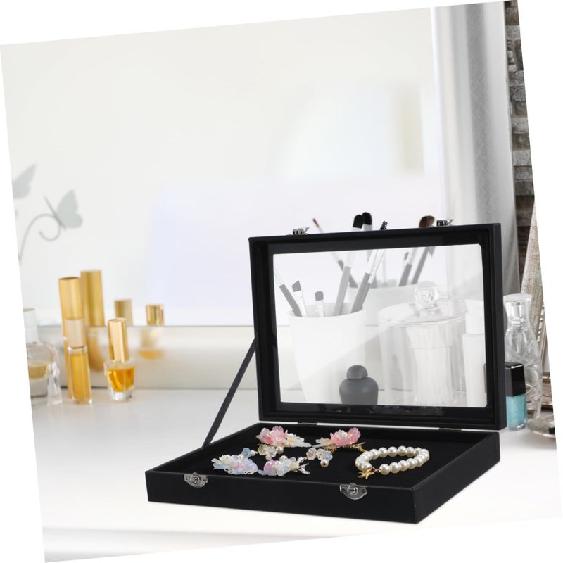 Gray Pin Display Case Transparent Storage Box For Brooches Medals Badges Jewelry Souvenirs Keepsakes - Image 5