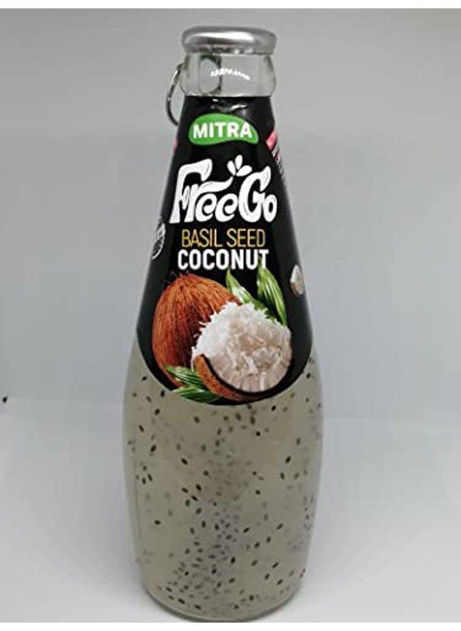 Free Go Basil Seed Coconut Drink - 290 ml 