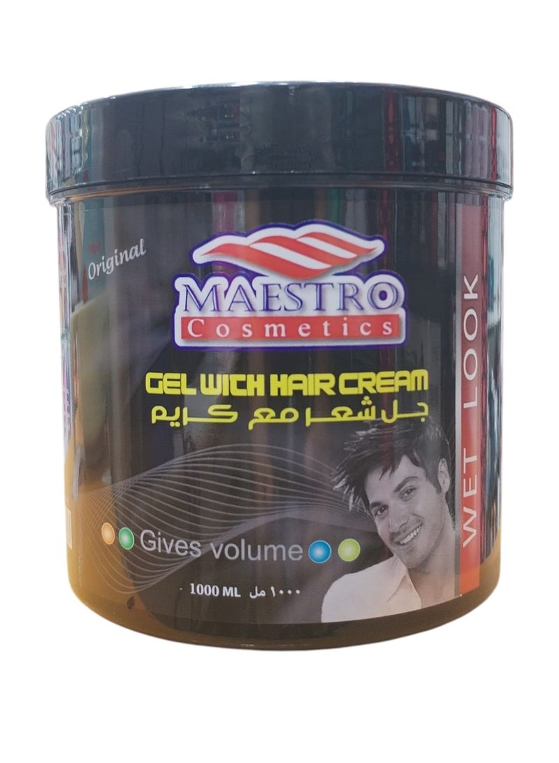Maestro Gel With Hair Cream Maestro 1000ml - Image 4