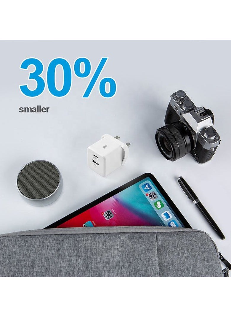 RADALIFESTYLE QC 8 Fast Charger With Quick-Charge 20 watt & Type C Cable Included  - Image 3