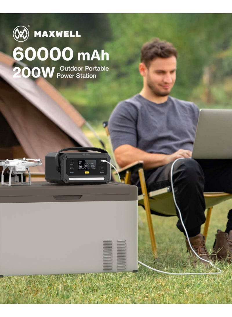Maxwell Outdoor Portable Power Station 60000 mAh - Image 4
