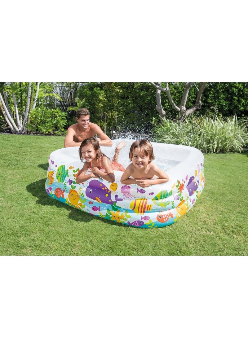 INTEX Swim Center Clear View Aquarium Pool 159x159x50cm - Image 5