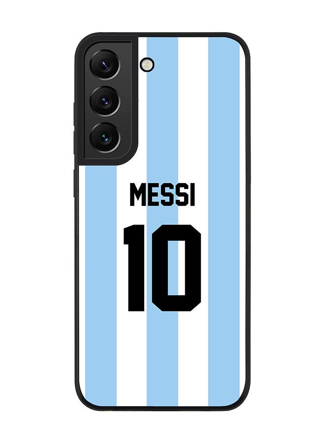 Rugged Black edge case for Samsung Galaxy S21 5G Slim fit Soft Case Flexible Rubber Edges Anti Drop TPU Gel Thin Cover-Argentina-Messi