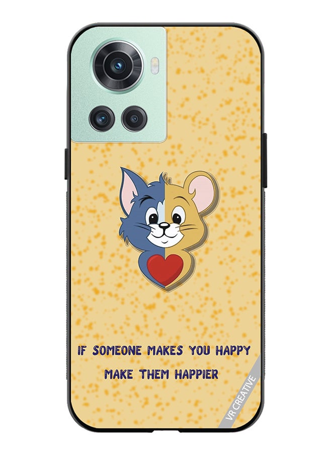 VR CREATIVE Protective Case Cover For OnePlus Ace Tom Jerry Design Multicolour - Image 1