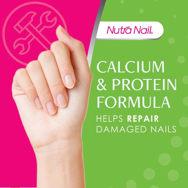 Nutra Nail علاج نمو الأظافر من نوترا نيل 5 إلى 7 أيام - مقوي أظافر سريع من الكيراتين ومقوي للأظافر للأظافر الرقيقة والهشة والتالفة (0.47 أونصة سائلة) - Image 3