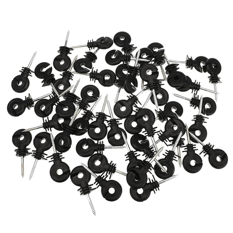 Electric Fence Insulators 100Pcs Multi Functional Accessories for Garden Farm Animal Agriculture - Image 4
