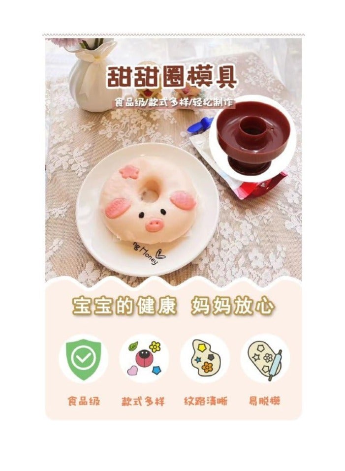 Spaceshoop Reusable Donut Tools, Safe Donut Maker, for Sugar Paste for Chocolate - Image 5