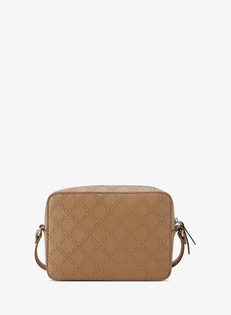 ناين ويست BOWIE Embossed Crossbody Bag