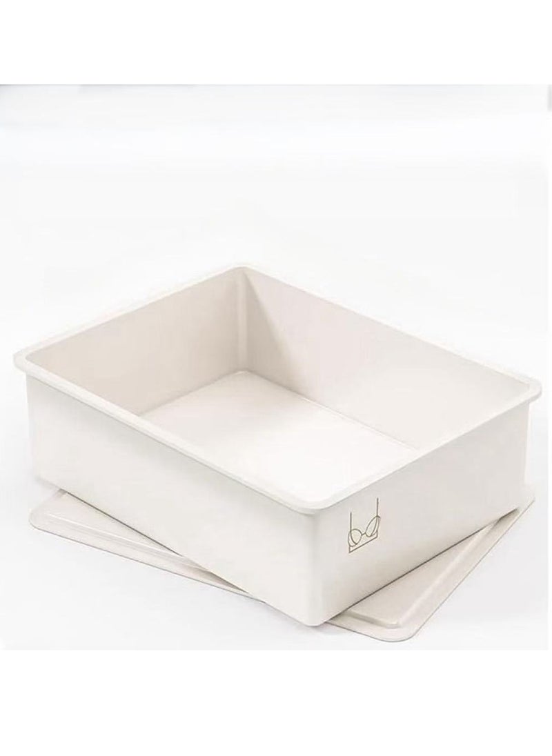 Generic Underwear Storage Organizer Wardrobe Clothes Storage Box Plastic Drawer Organiser for Underwear Socks Bras Panties Scarf  - Image 1