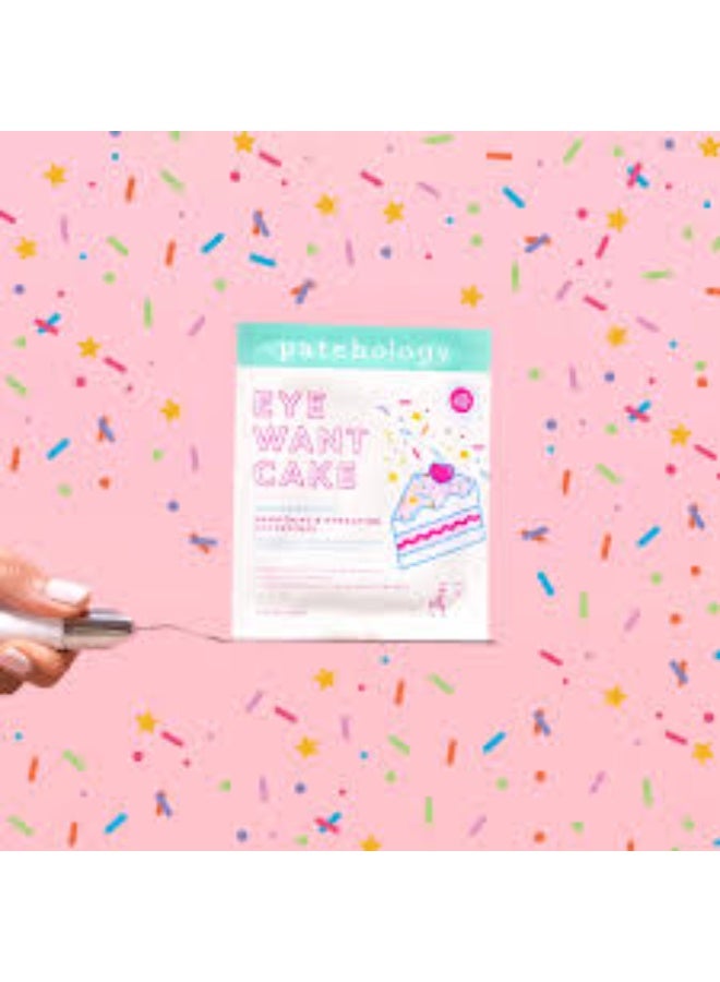Patchology Eye Want Cake Limited Edition Smoothing & Hydrating Eye Patches 5 pack - Image 4