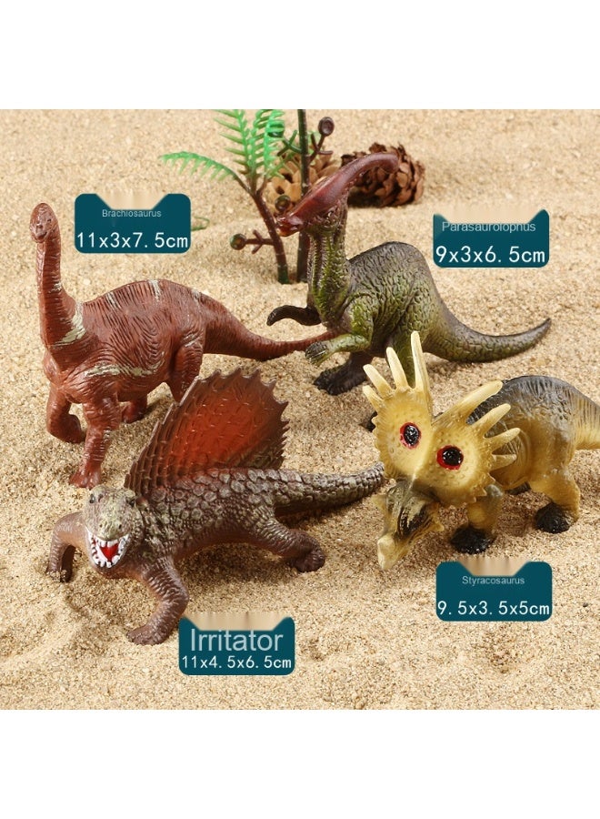 NIBEMINENT Children's Realistic Dinosaur Toy Set